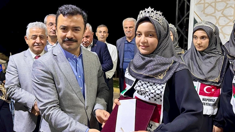 Adıyaman’ın Kahta ilçesinde 60 hafız icazet aldı  