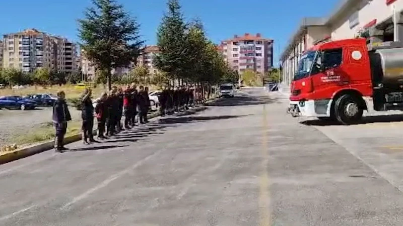 Isparta itfaiyesi’nden, Alanya