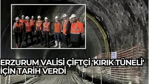 Kırık Tüneli İnceleme: Vali Mustafa Çiftçi Devrede”