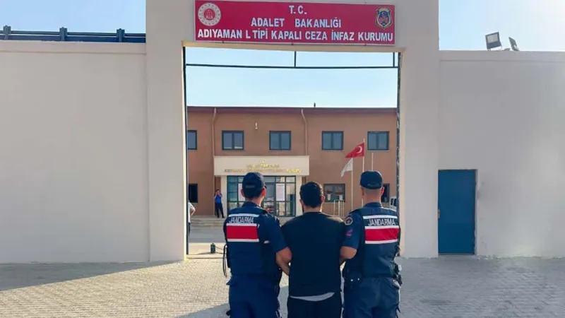 Adıyaman’da yakalama kararı olan şahıs yakalandı  