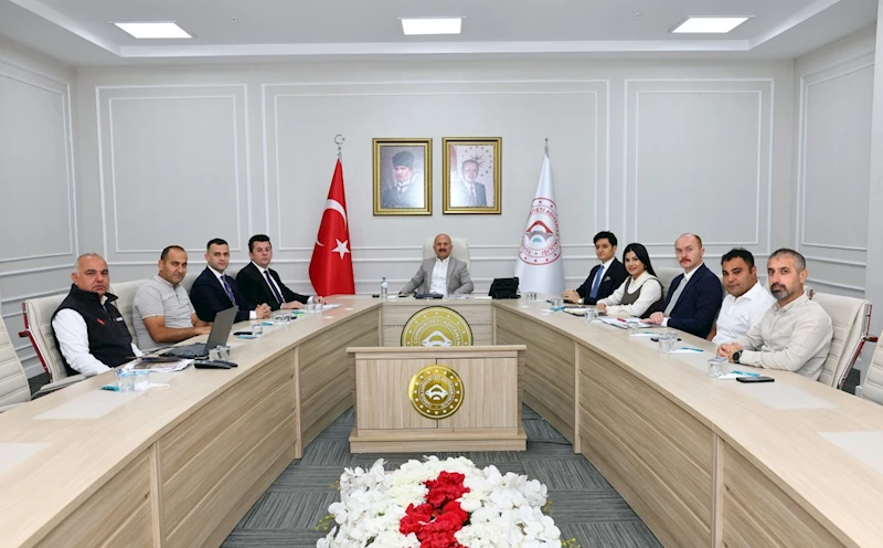 Adıyaman’da Vali Yardımcıları Değerlendirme Toplantısı gerçekleştirildi  