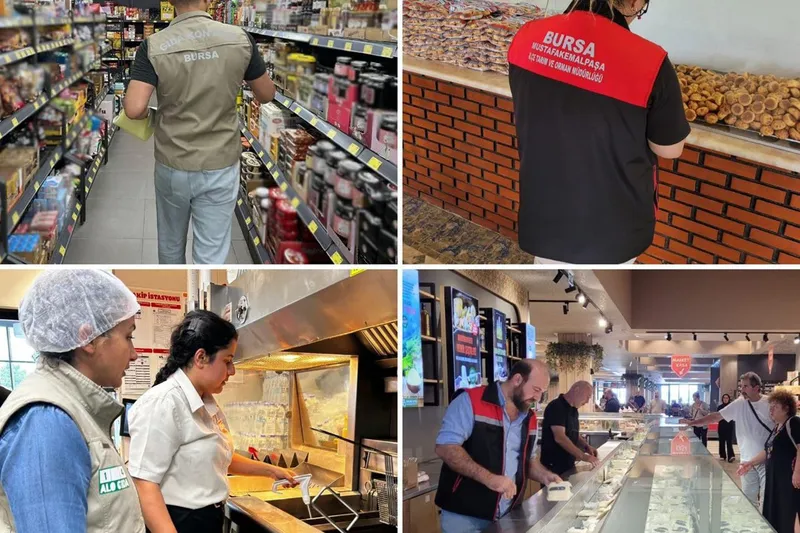 Bursa’da dinlenme tesislerine gıda denetimi