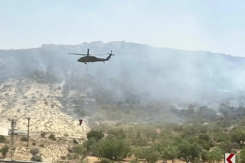 Gaziantep’teki orman yangını kontrol altına alındı