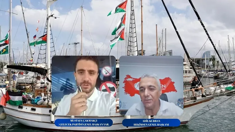 Sumud Filosu, Gazze için Akdeniz’de yolculuğunu sürdürüyor