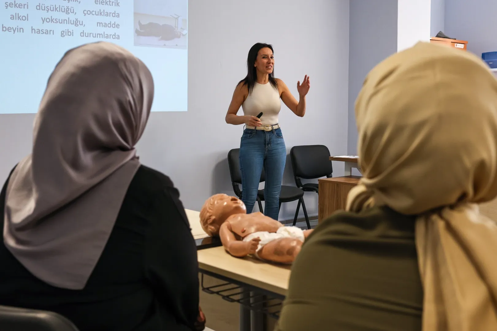 SASKİ’de kurum içi ilk yardım eğitimi