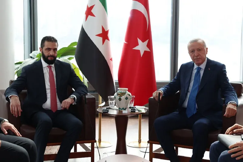 Cumhurbaşkanı Erdoğan, Suriye Cumhurbaşkanı Şara ile görüştü