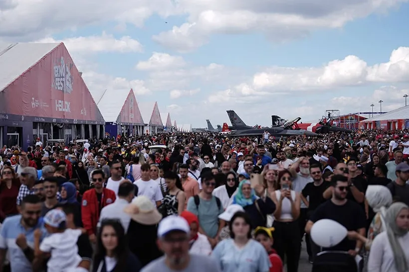 TEKNOFEST 1,5 milyon ziyaretçiye ulaştı