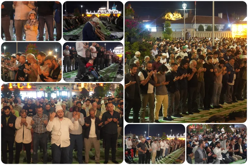 Gazze için dua etkinliğinde zulme karşı saf tutuldu