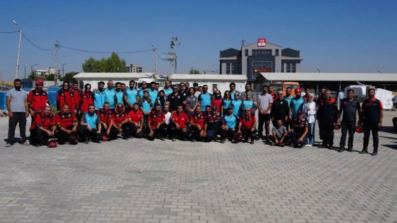 Adıyaman’da gerçeği aratmayan deprem tatbikatı  - Videolu Haber