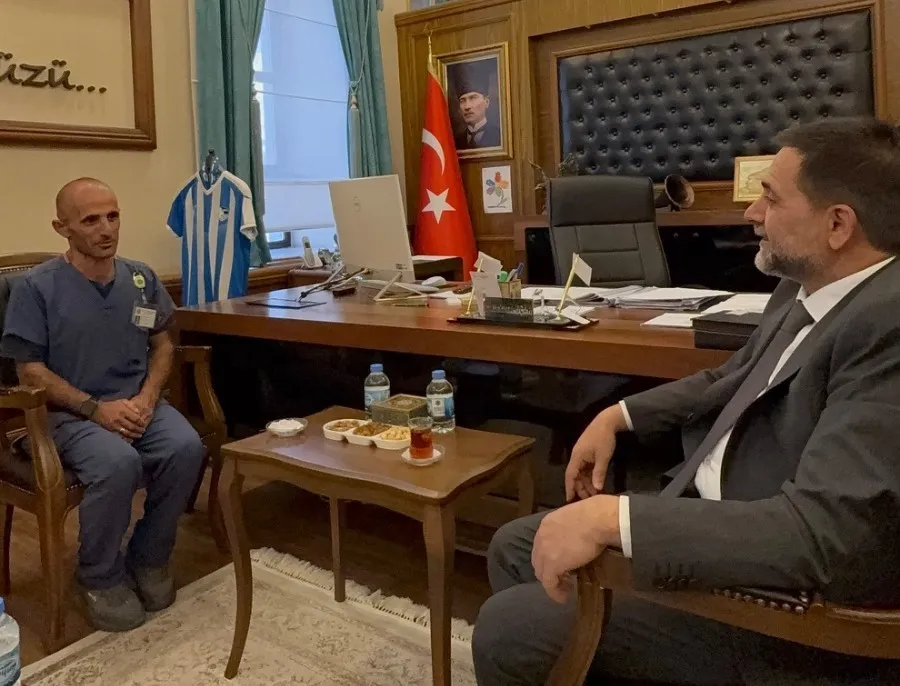  Fenomen Çoban Şahin Dürlü’den Başkan Uçar’a Sürpriz Ziyaret