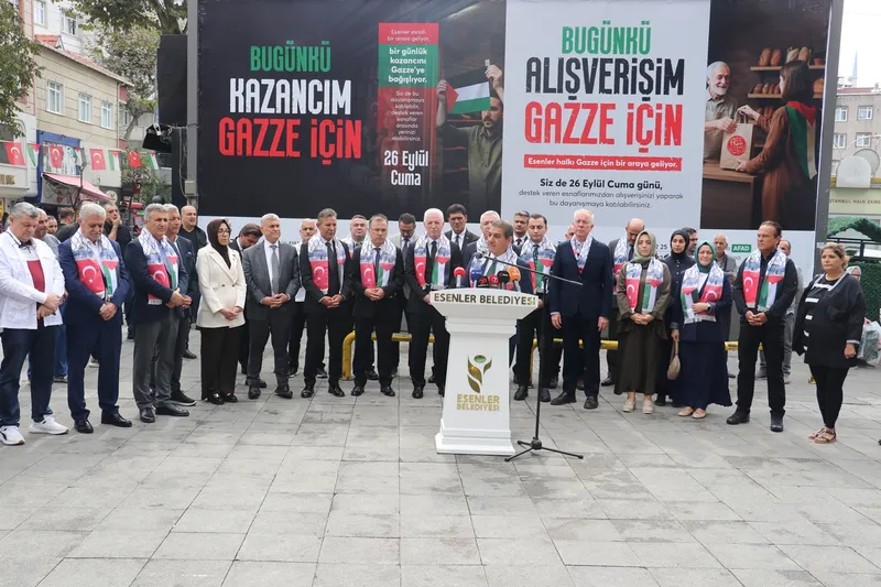 15 bin esnaftan ortak karar: Bir günlük kazancım Gazze