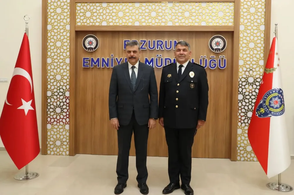Vali Çiftçi Emniyet Müdürlüğünü “Onur”landırdı