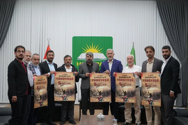 ANFİDAP’tan HÜDA PAR’a “Gazze Kararlılık Yürüyüşü” daveti