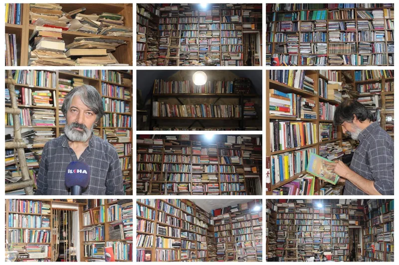 34 yıl önce birkaç kitapla sahaflığa başlayan Gündüz: Dünyayı kurtarabilmemizin tek yolu bilmekten geçiyor