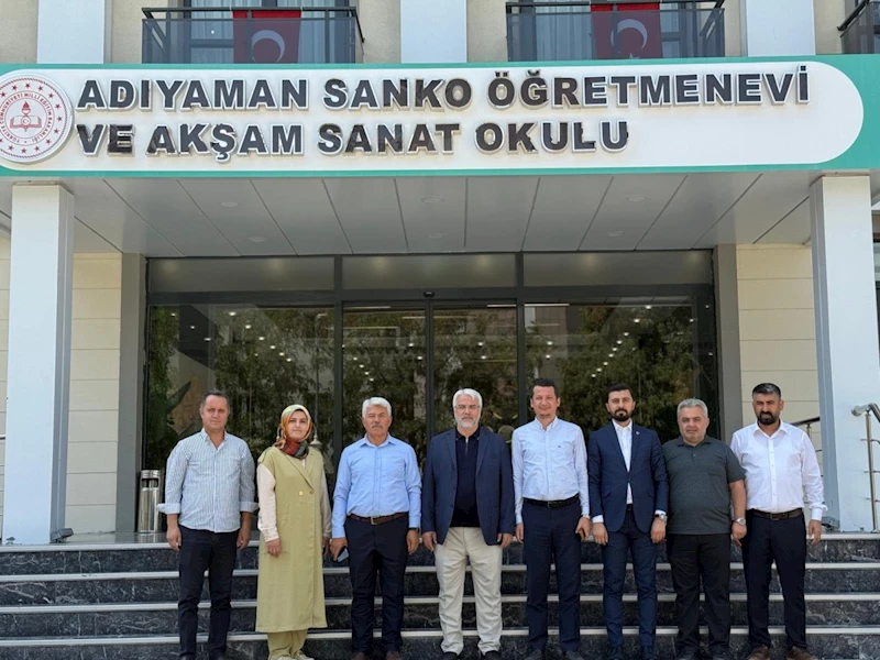 Başkan Kablan’dan konaklama hizmeti vermeye başlayan Sanko Öğretmenevi’ne ziyaret  