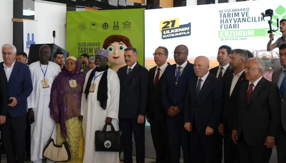 Erzurum’da Uluslararası Tarım ve Hayvancılık Fuarı kapılarını açtı