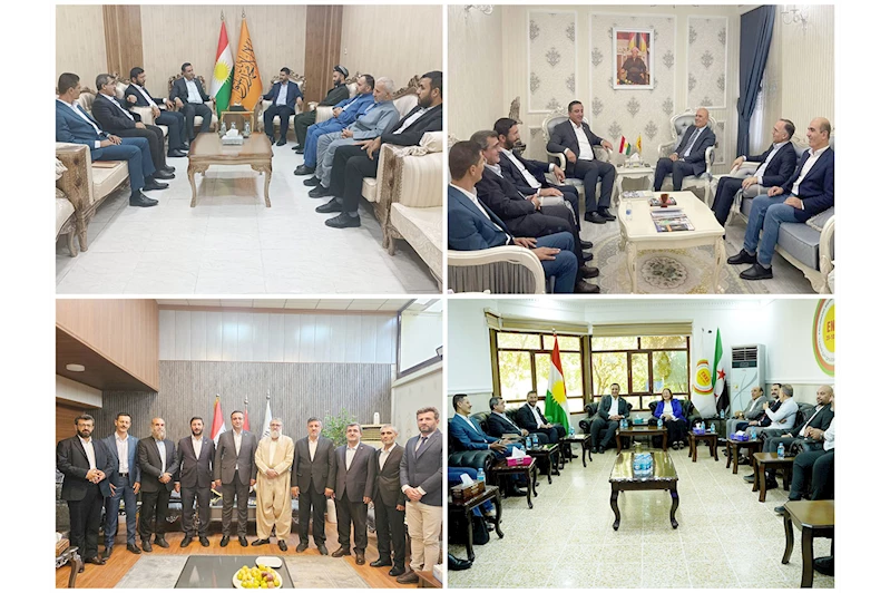 HÜDA PAR heyeti Kürdistan Bölgesi