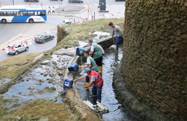 Ankara Keçiören Şelalesi Sonbahar Bakımına Alındı