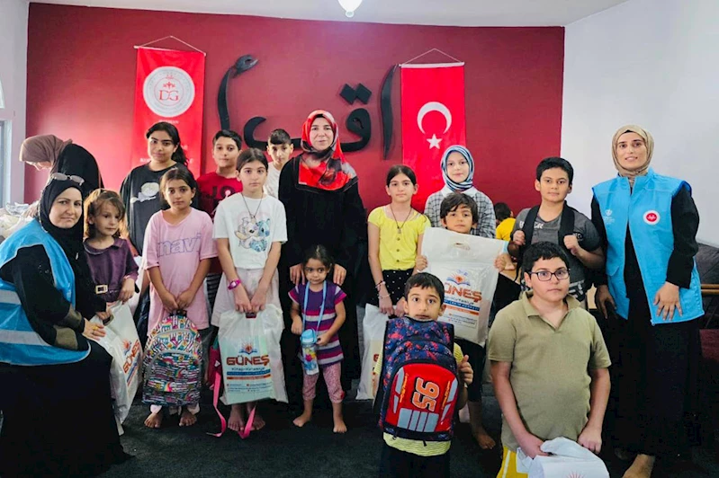 İhtiyaç sahibi çocuklara kırtasiye desteği