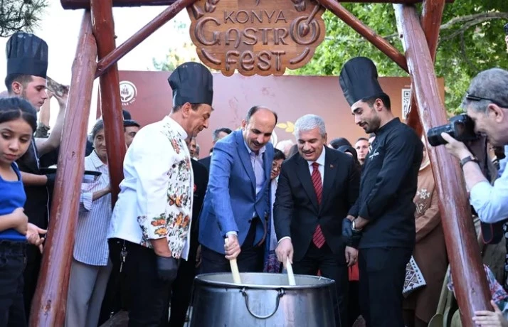 Konya’da 3. Gastronomi Festivali Coşkusu
