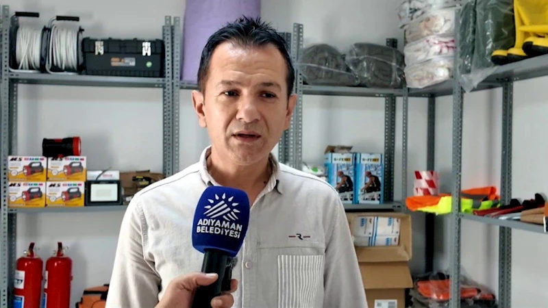 Adıyaman Belediyesi’nden afetlere karşı güçlü adım: İlk afet lojistik odası hizmete girdi  - Videolu Haber