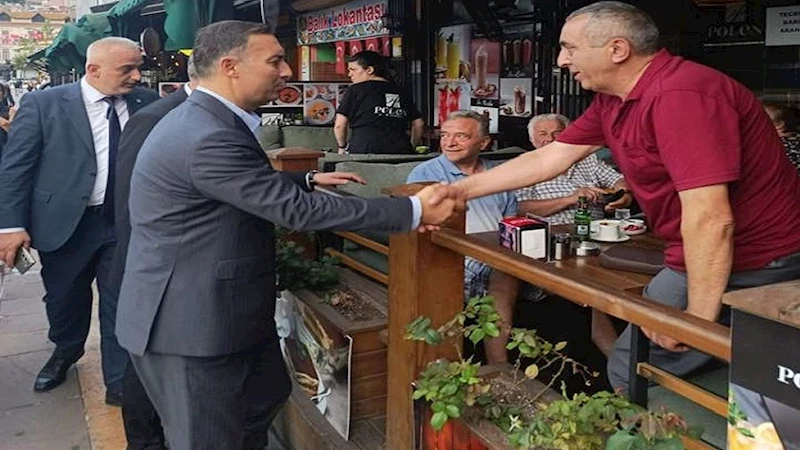 İYİ Parti heyeti Giresun’da fındık üreticilerini dinledi