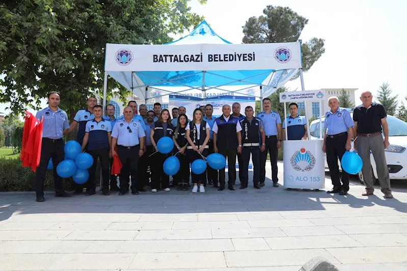 Battalgazi Belediyesinden Zabıta Haftası etkinliği
