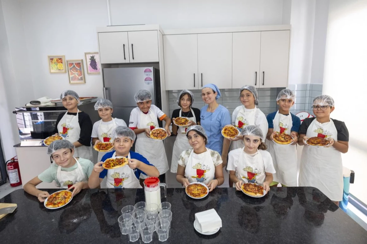 Çocuklar mutfağa girdi; Yaratıcı Mutfak Atölyesi’
