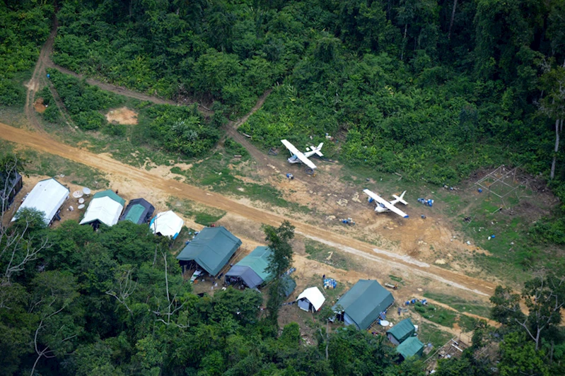 Venezuela: Uluslararası uyuşturucu kaçakçılığıyla bağlantılı gizli pist imha edildi