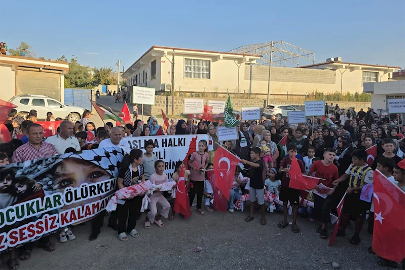 Şanlıurfa’da Gazze için boykot mitingi