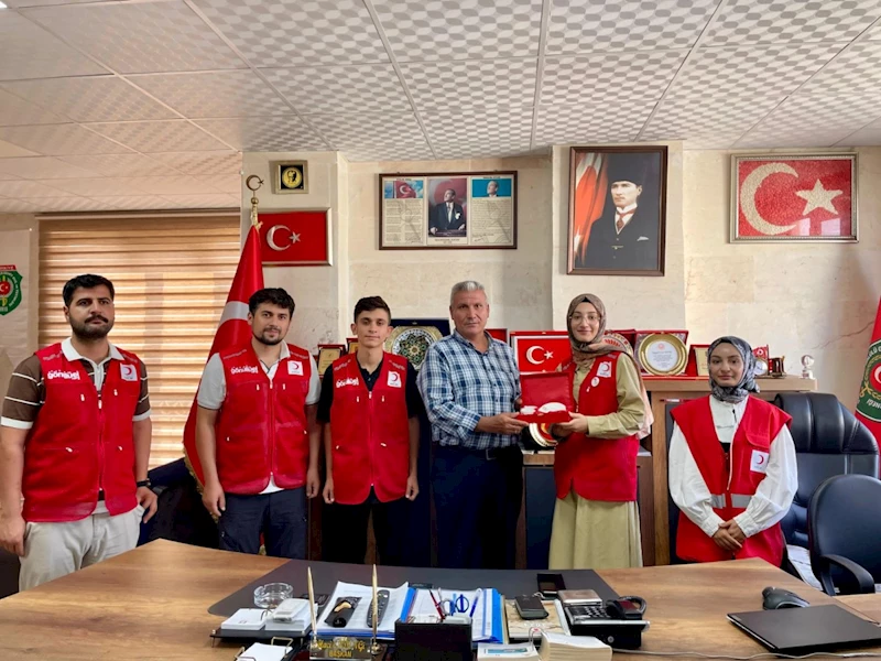 Genç Kızılay’dan şehit aileleri ve gazilere anlamlı ziyaret 